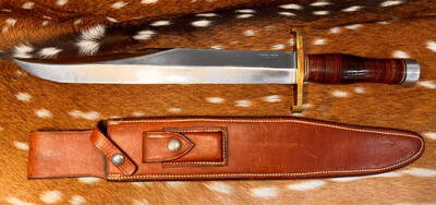 New with Sheath Randall Made Model 12-13 Thorp Bowie Knife