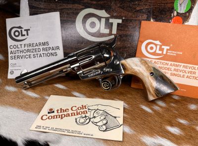 Colt Single Action Army .357 Magnum Revolver with Mammoth Grips