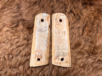 Magwell Mammoth Ivory Grips for 1911