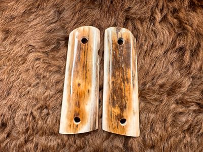 Magwell Mammoth Ivory Grips for 1911