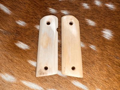 Magwell Mammoth Ivory Grips for 1911