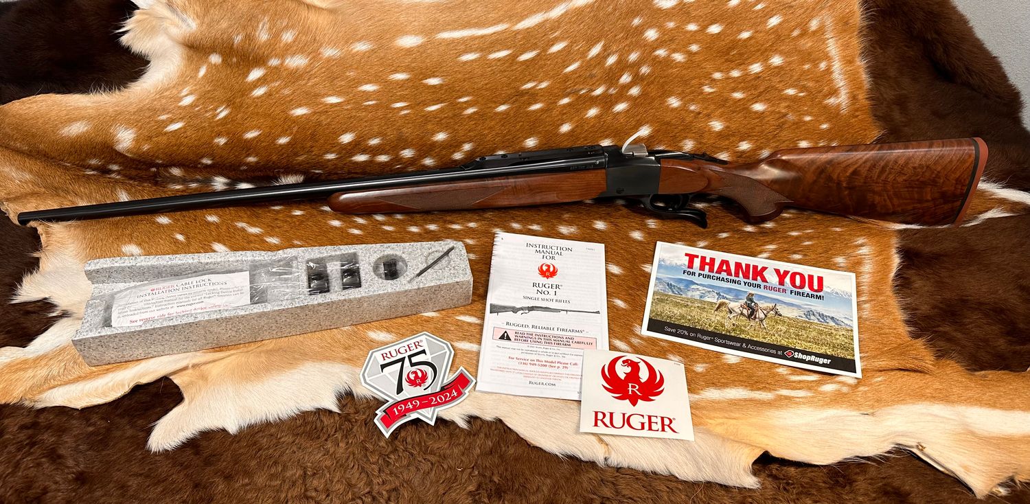 Lipsey's Exclusive Ruger No. 1B Sporter .257 WBY