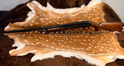 Winchester Model 12 Featherweight Pump Action 12 Gauge Shotgun Winchester Model 12 Featherweight Pump Action 12 Gauge Shotgun