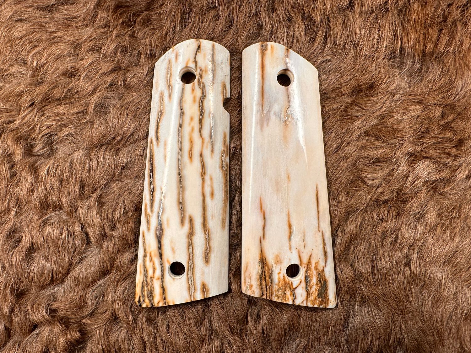 Magwell Mammoth Ivory Grips for 1911