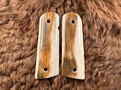 Magwell Mammoth Ivory Grips for 1911