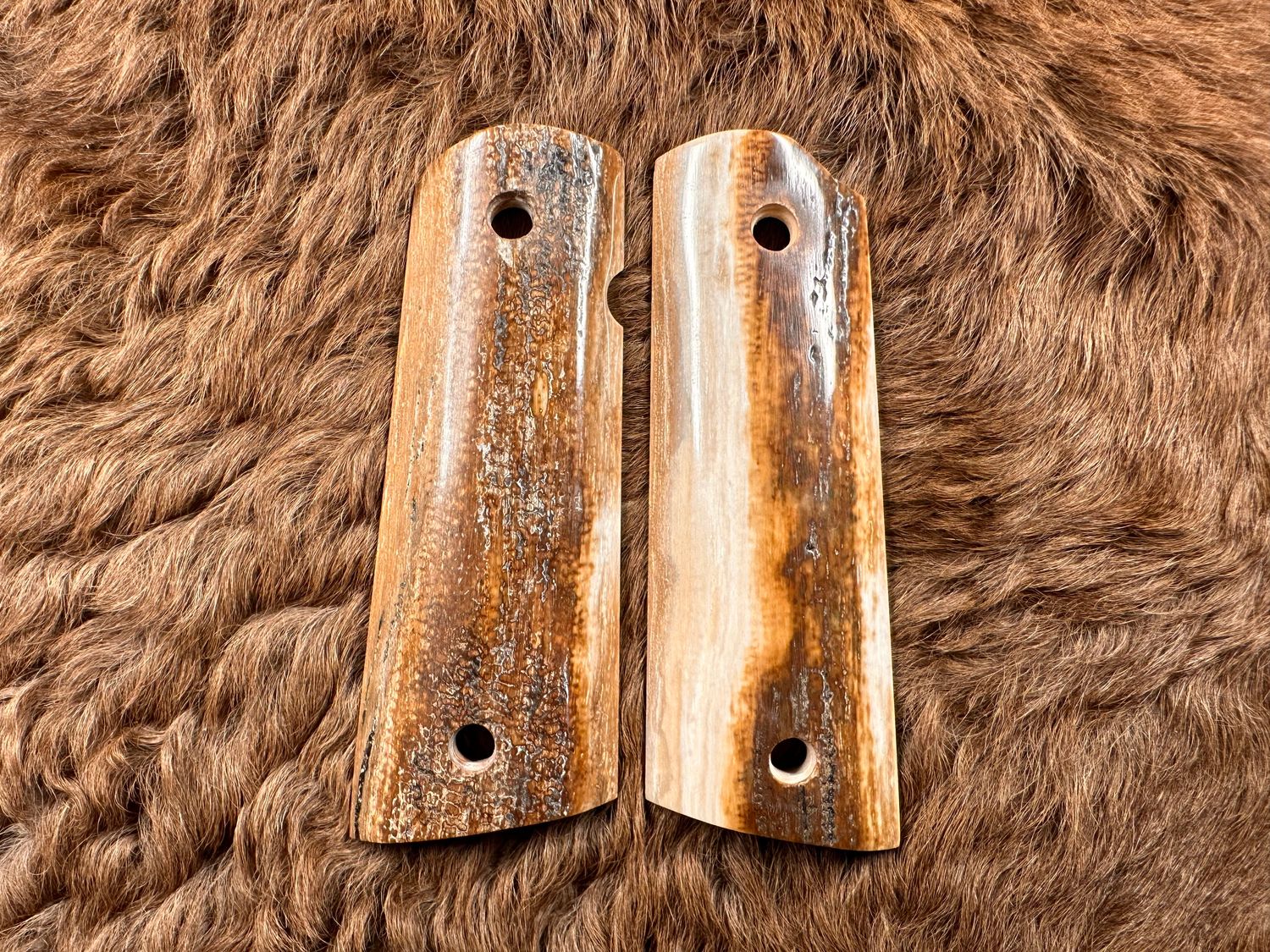 Magwell Mammoth Ivory Grips for 1911