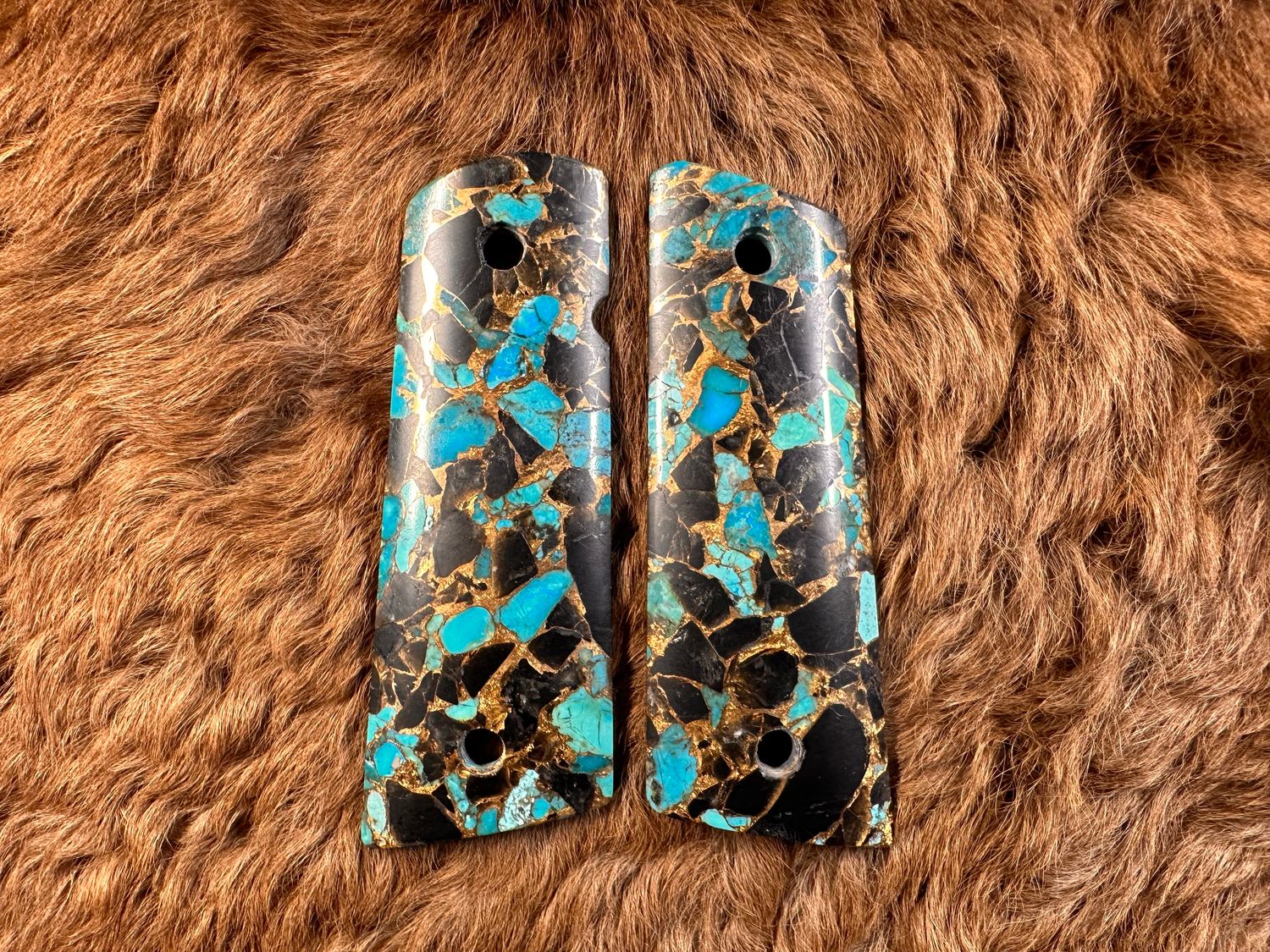 Magwell Mammoth Ivory Fusion Grips for 1911