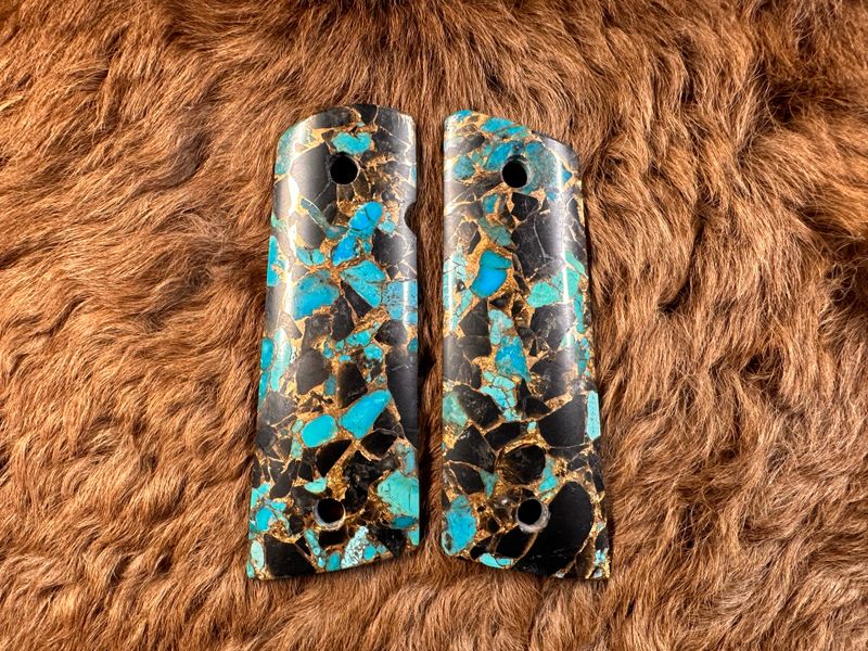 Magwell Mammoth Ivory Fusion Grips for 1911