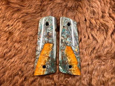 Magwell Mammoth Ivory Fusion Grips for 1911
