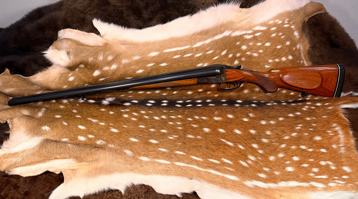 Engraved JP Sauer & Sohn 1960 SXS 20 Ga Shotgun