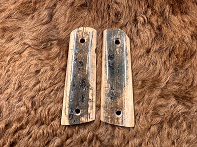 Magwell Mammoth Ivory Grips for 1911