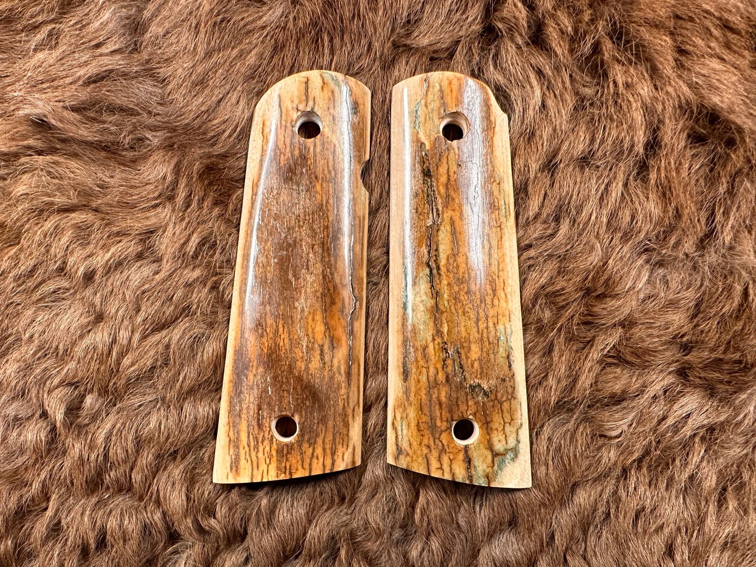 Magwell Mammoth Ivory Grips for 1911