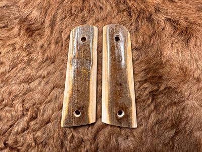 Magwell Mammoth Ivory Grips for 1911