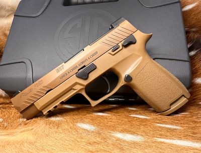 Custom Built U.S. Navy Chief Petty Officer Commemorative Sig Sauer M17 P320