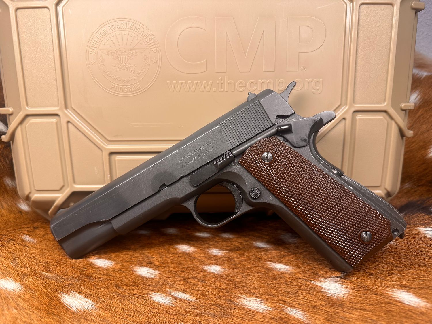 Remington Rand Inc. World War II Era M 1911 A1 U.S. Army 45 Auto