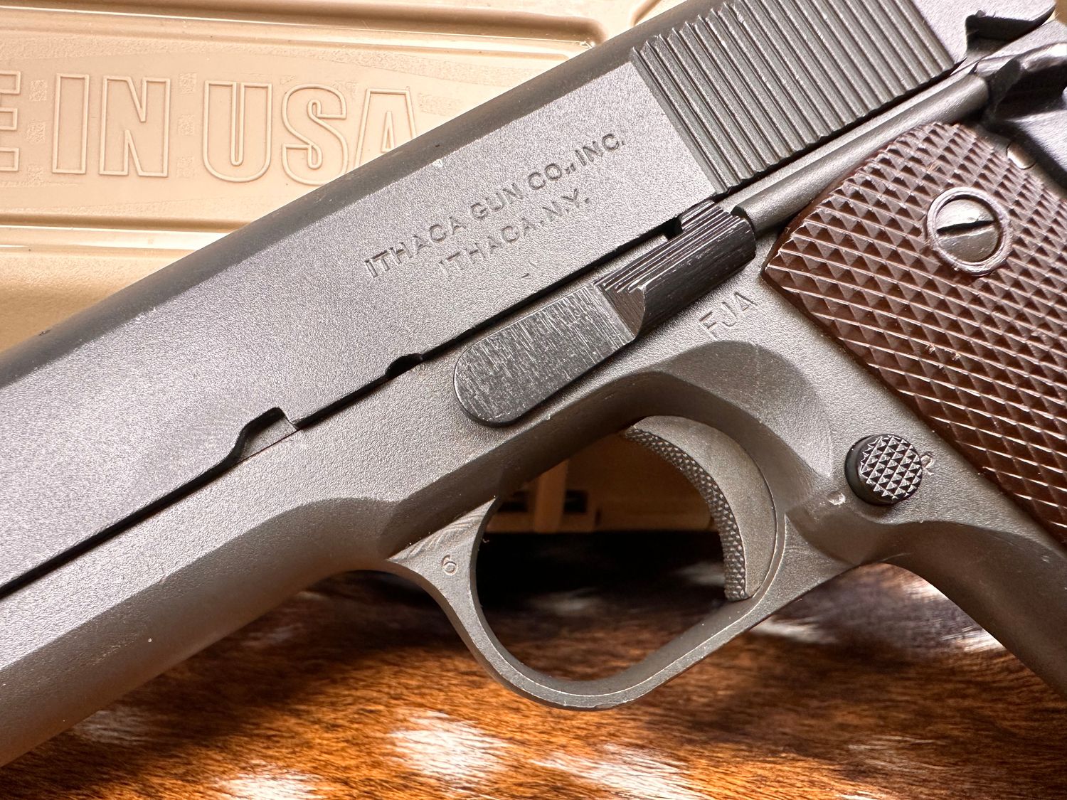 Ithaca World War II Era M 1911 A1 U.S. Army 45 Auto