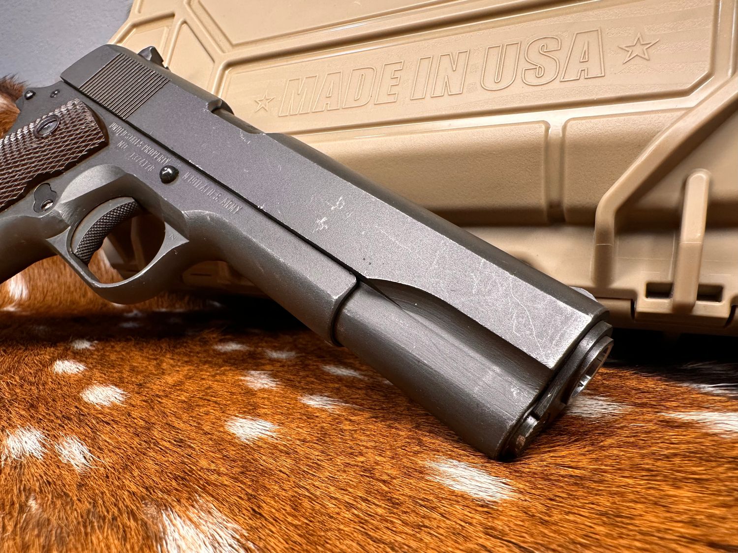 Ithaca World War II Era M 1911 A1 U.S. Army 45 Auto