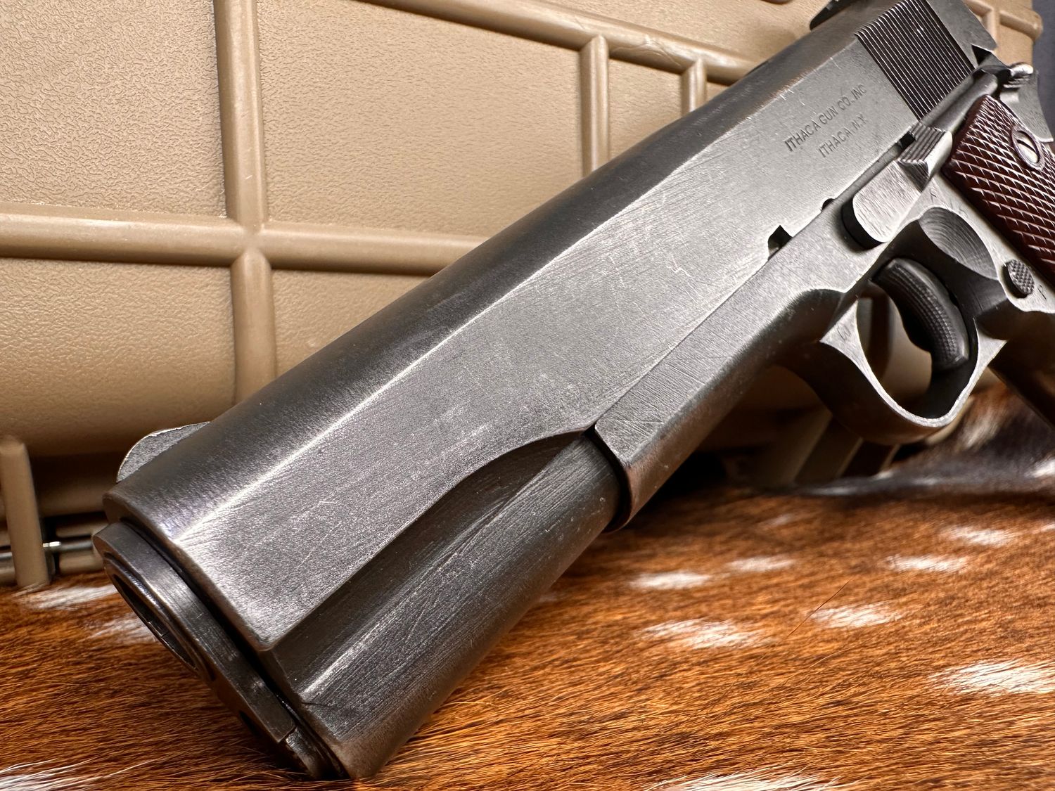 Ithaca World War II Era M 1911 A1 U.S. Army 45 Auto