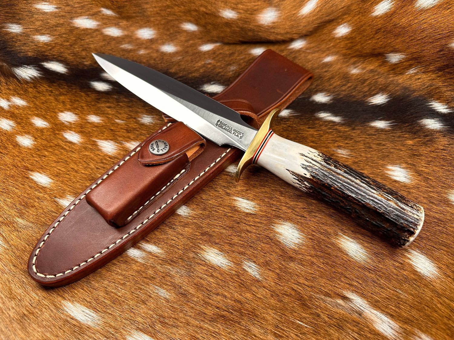 New with Sheath Randall Made Model 2 6" Fighting Stiletto