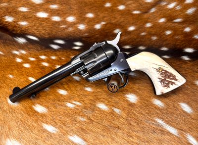 Ruger Old Model Single-Six .22 Cal with Stag Grips