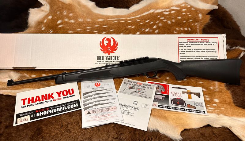 Ruger 10/22RPF Semi-Auto Rifle .22 LR with Box