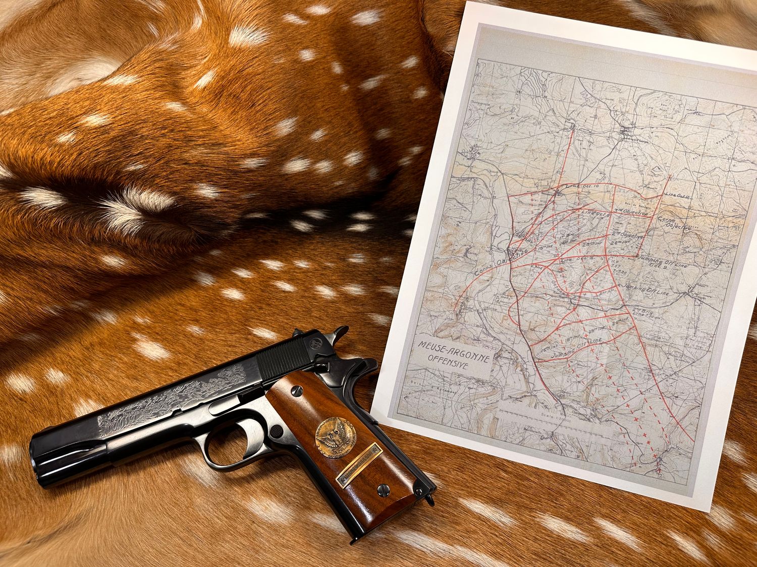 ​Colt 1911 World War I Commemorative – Meuse Argonne Edition, .45 ACP