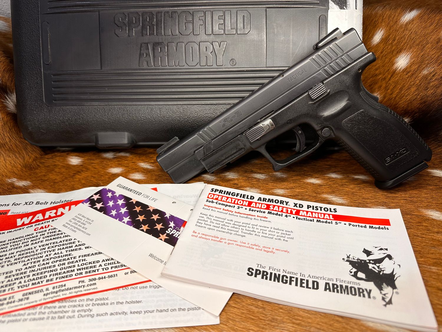 Springfield Armory XD9 Tactical 9mm Pistol