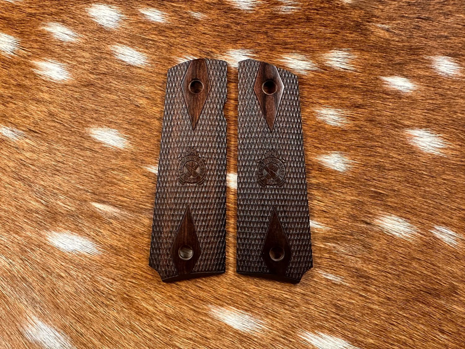 Brand New Springfield Armory 1911 Thinline Wood Grip Panels