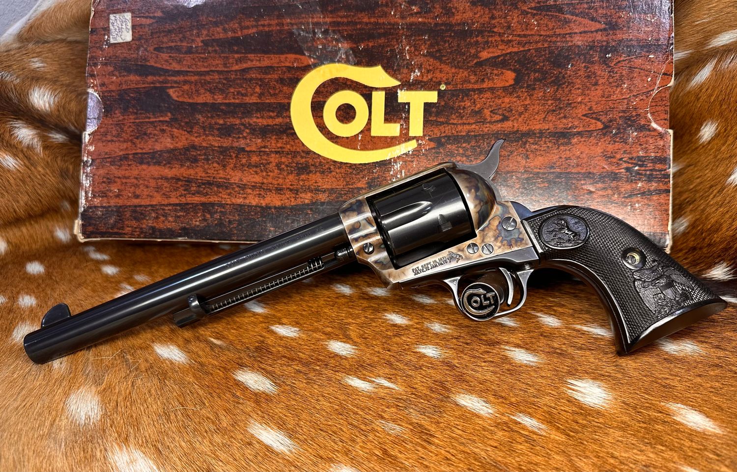 Alan Harton Custom Colt Single Action Army .45 Colt Revolver