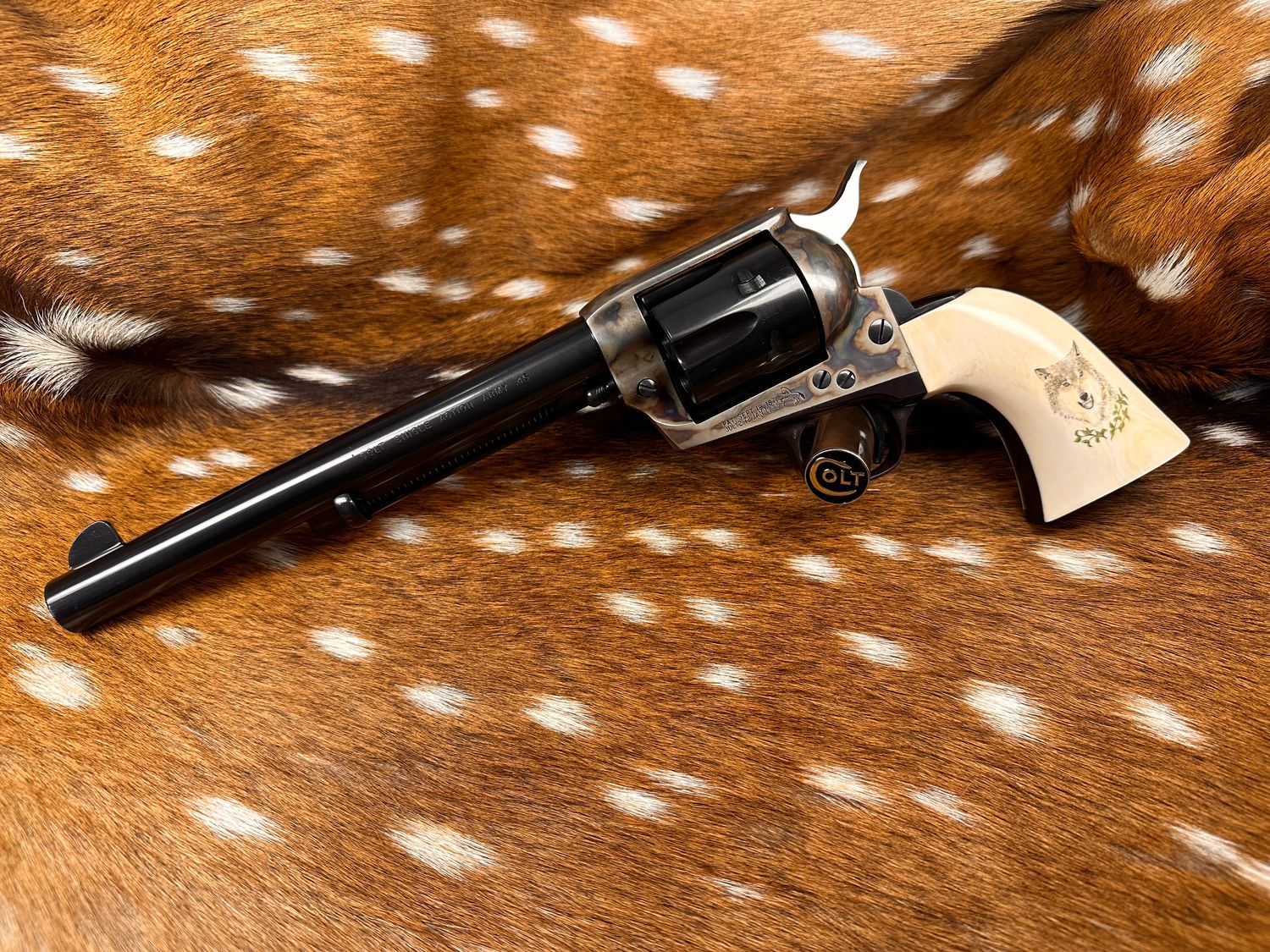 Alan Harton Custom Colt Single Action Army .45 Colt Revolver