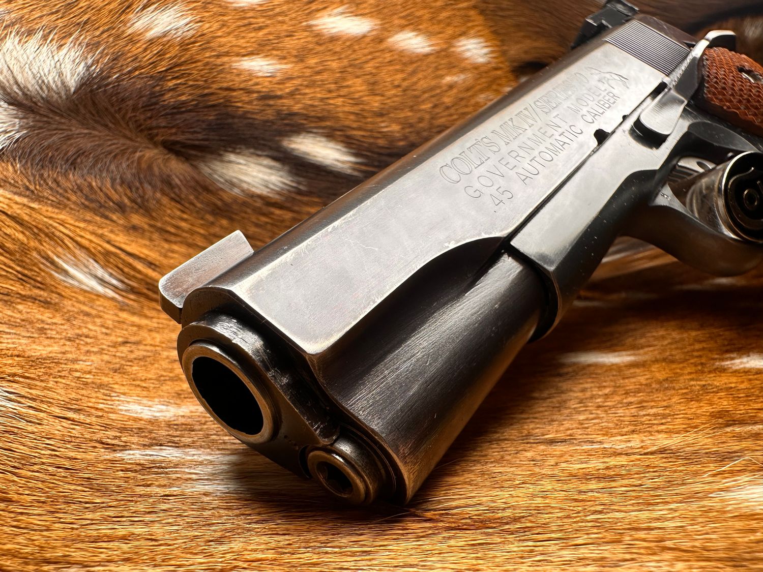 Custom Colt Government Model MK IV Series '70 .45 Auto Pistol