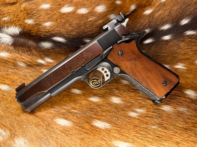 Custom Colt Government Model MK IV Series '70 .45 Auto Pistol (Possibly by RL Shockey)