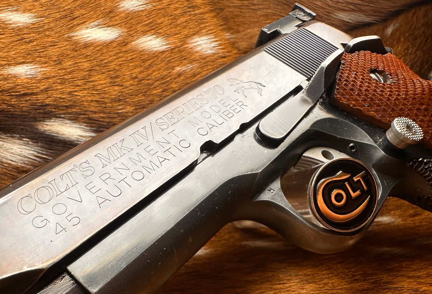 Type mkⅣ/series70GOVERNMENT MODEL45 Colt MK IV Series 70 Government Pistol .45 Auto (L2025-09801