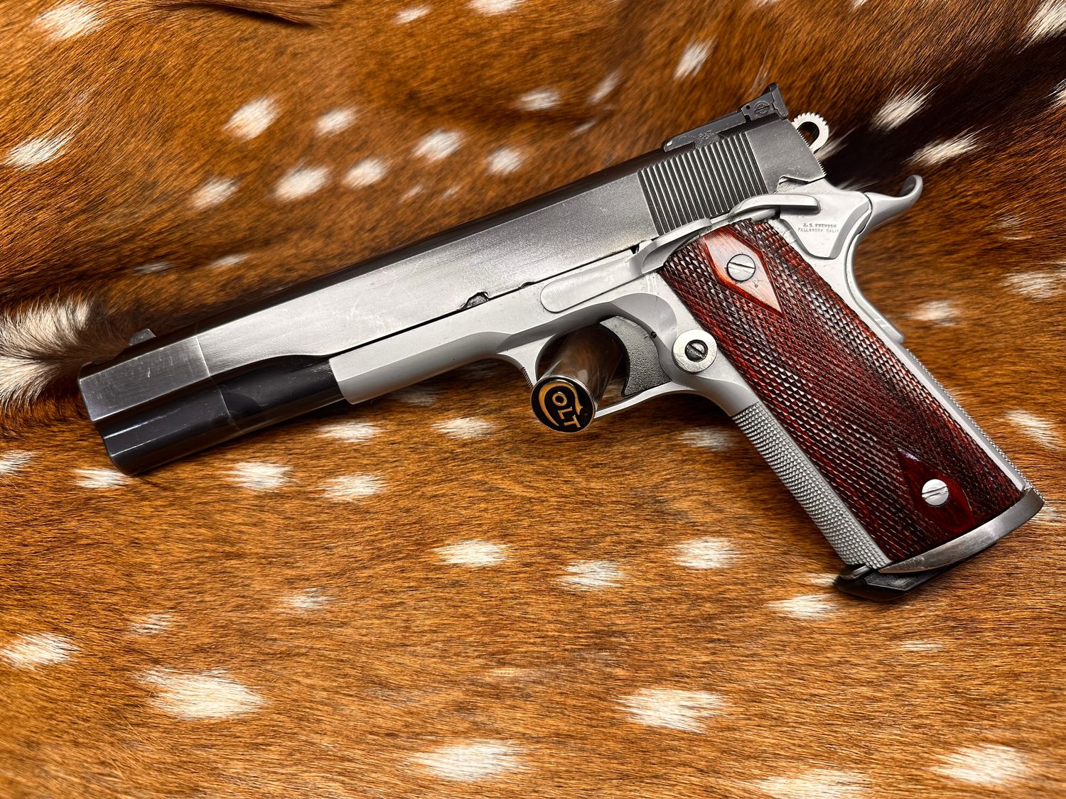 Custom Colt Government Model MK IV Series '70 .45 Auto Pistol - Armond Swenson Marked