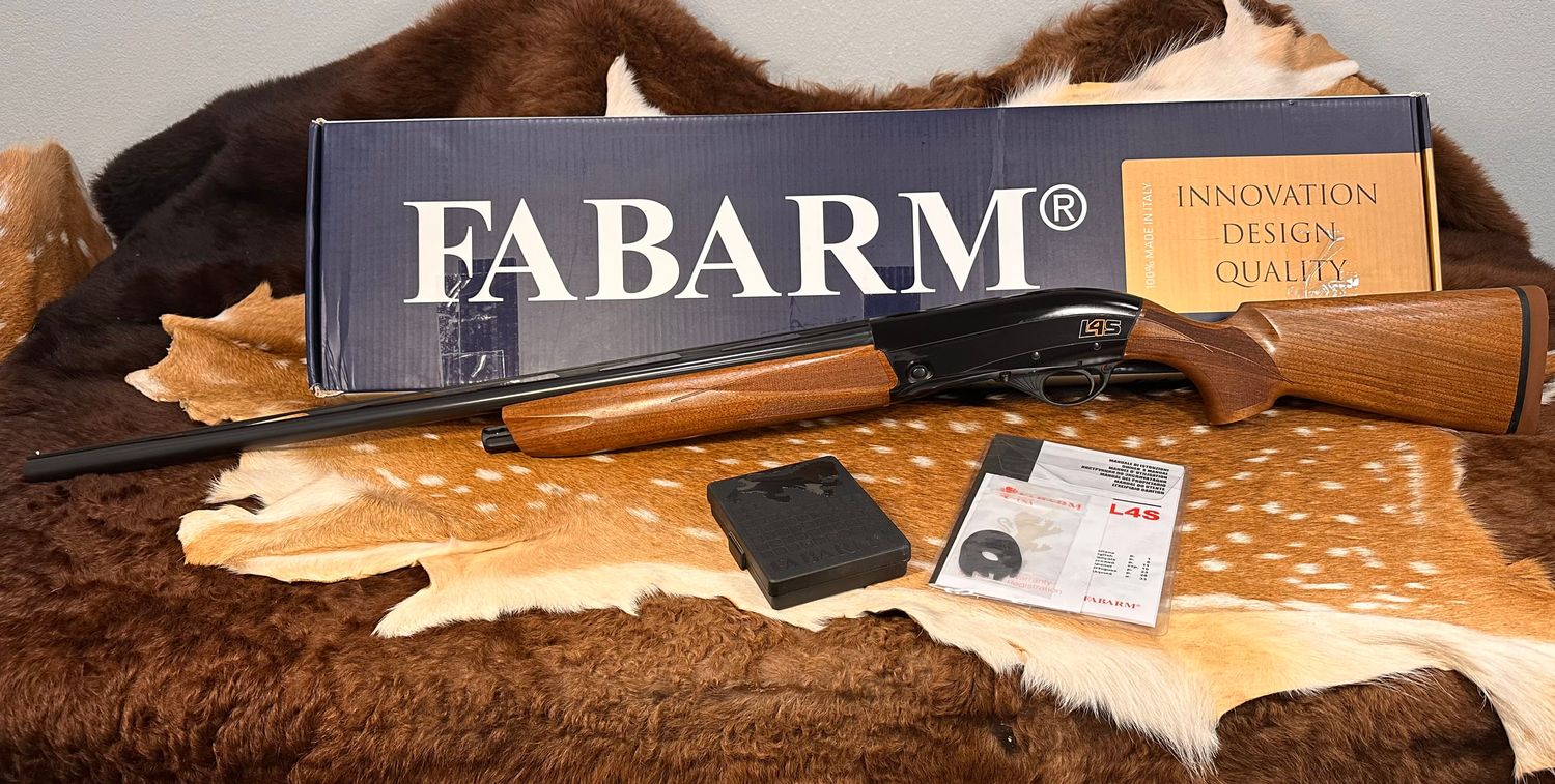 FABARM L4S Black Initial Hunter 12 Gauge Semi-Auto Shotgun
