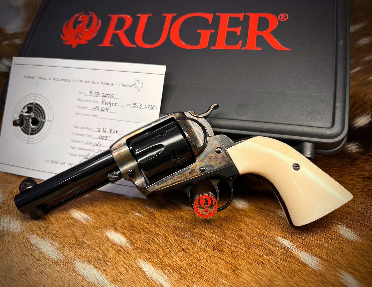 TGW Custom 45 Ruger New Vaquero