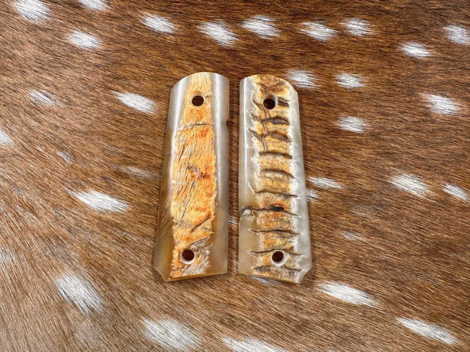 Traditional 1911 Ram's Horn Grips