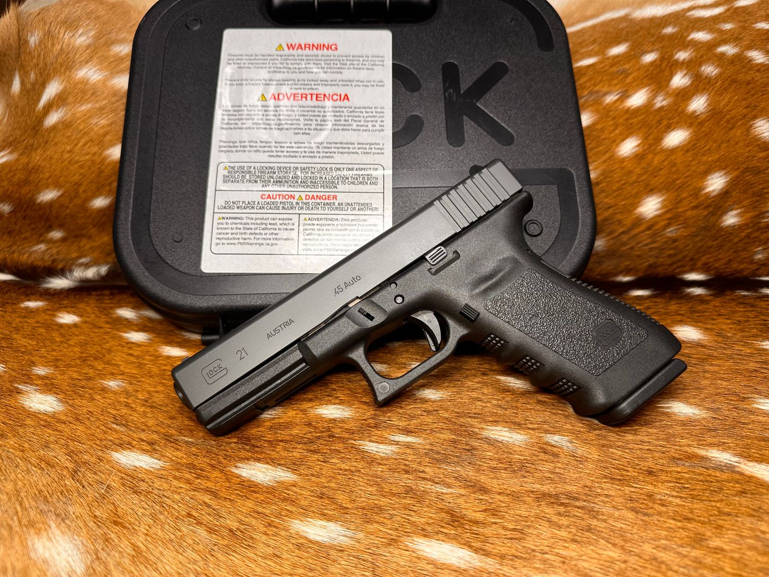 Glock 21 SF – .45 Auto – Like New in Box Glock 21 SF – .45 Auto – Like New in Box