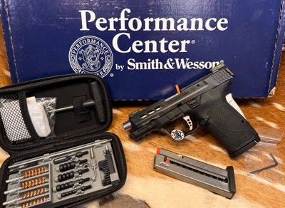 Like New in Box Smith & Wesson Performance Center Shield EZ 9mm Pistol Like New in Box Smith & Wesson Performance Center Shield EZ 9mm Pistol
