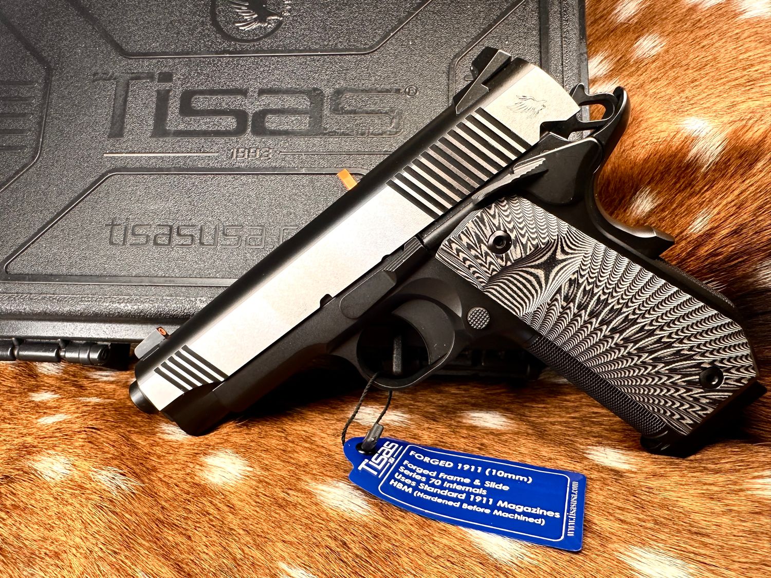 Lipsey's Exclusive TISAS 1911 C10 “YUKON” — 10mm — Brand New in Case Lipsey's Exclusive TISAS 1911 C10 “YUKON” — 10mm — Brand New in Case