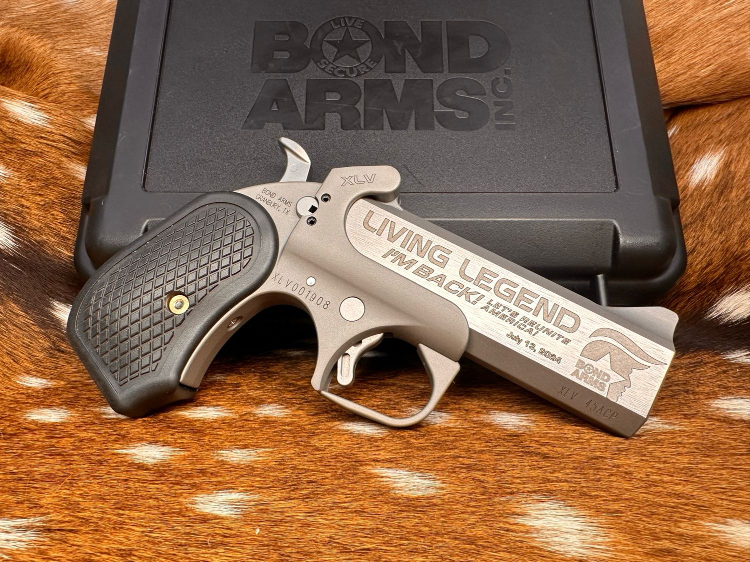 Bond Arms XLV LTE — “LIVING LEGEND” Trump Tribute — .45 ACP
