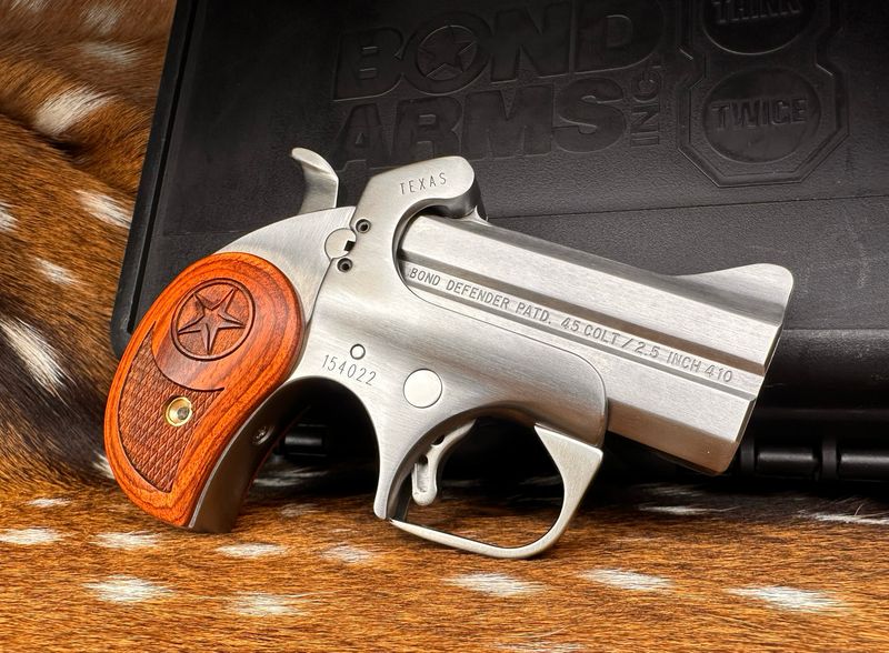 Bond Arms Texas Defender — .45 Colt / .410 — New In Box Bond Arms Texas Defender — .45 Colt / .410 — New In Box