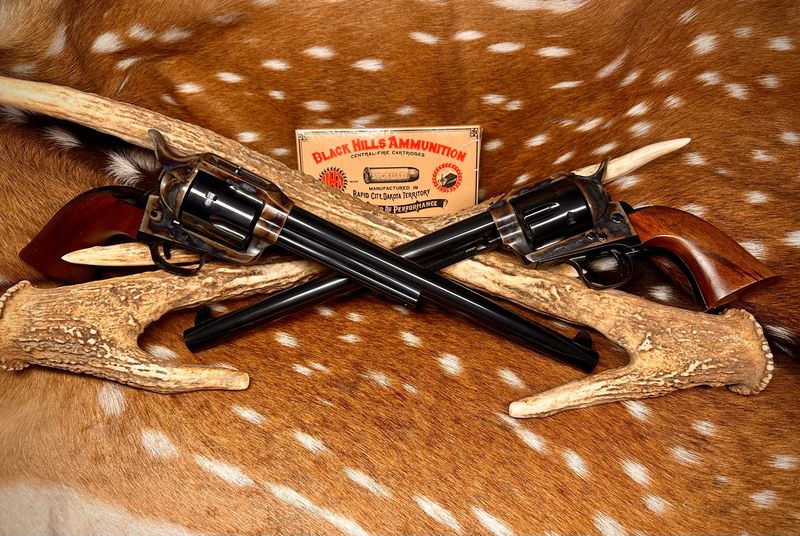 Set of Two USFA Buntline .45 Colts from the John Taffin Collection