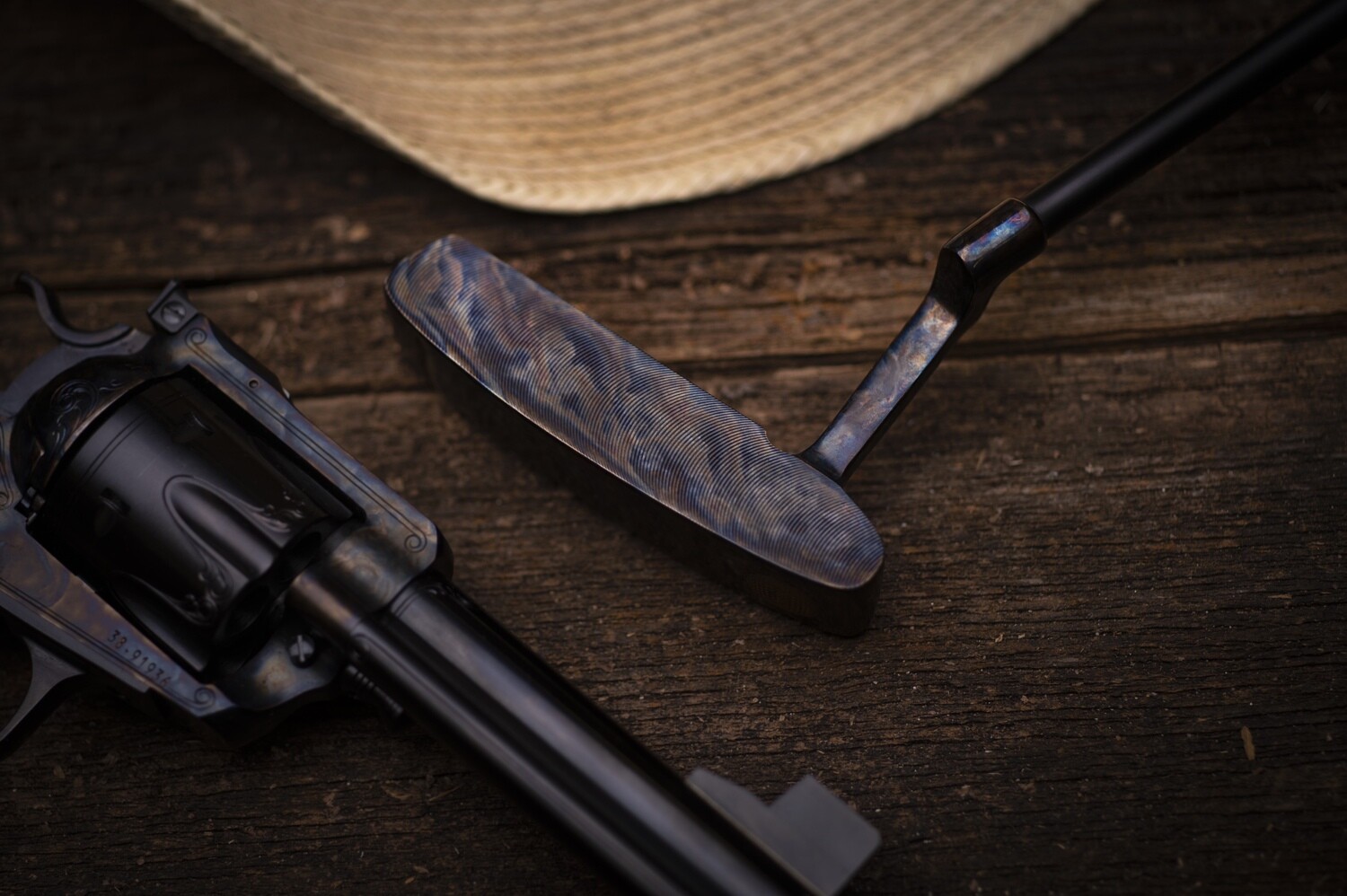 TGW Exclusive Color Case Hardened Golf Putter (Blade) TGW Exclusive Color Case Hardened Golf Putter (Blade)