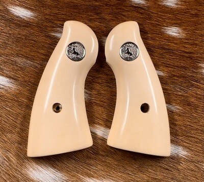 New Model Colt Python Holly Wood Grips New Model Colt Python Holly Wood Grips