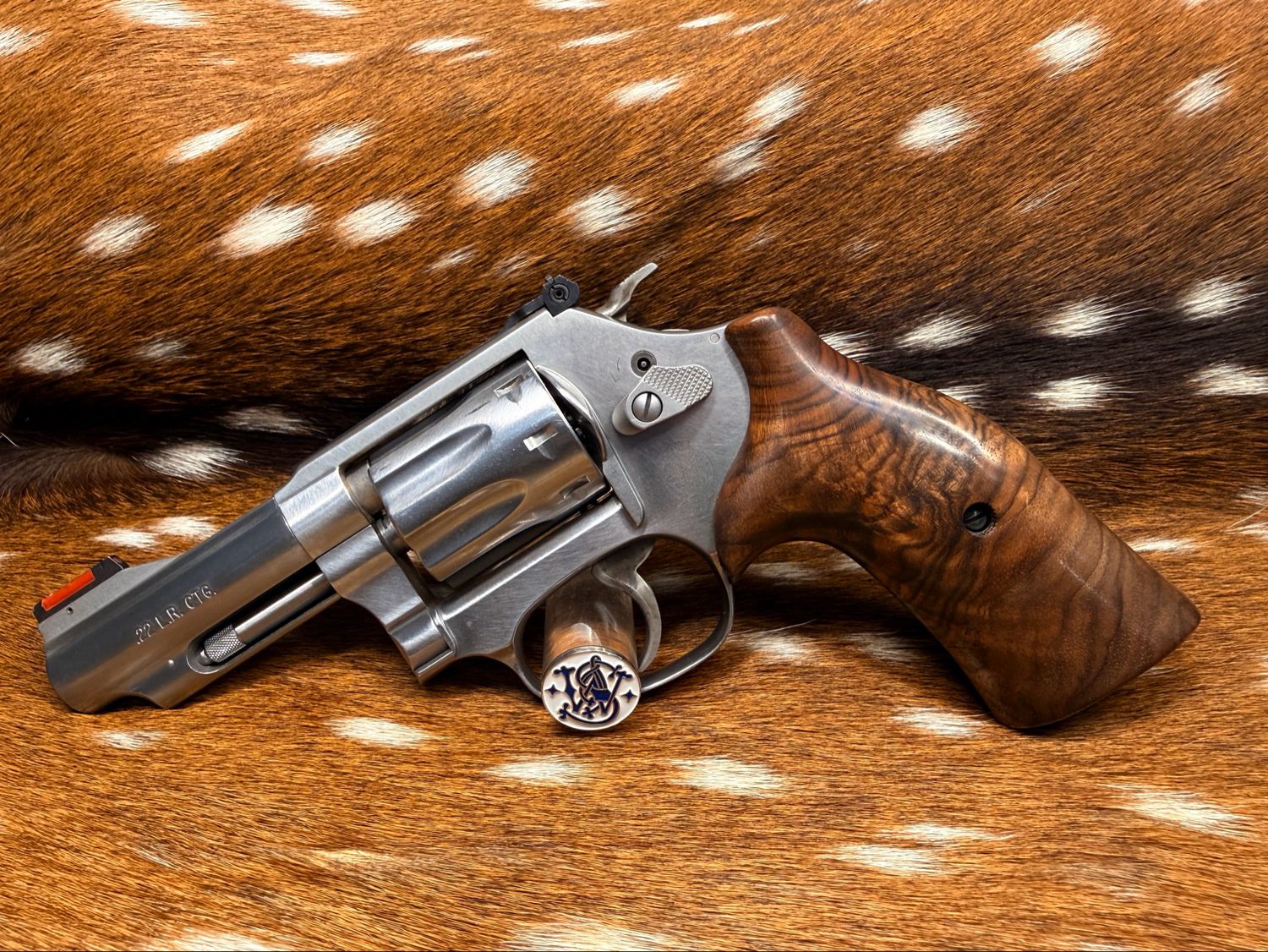 Smith & Wesson Model 63-5 .22 LR Revolver 3 Smith & Wesson Model 63-5 .22 LR Revolver 3" Barrel with TGW Cub Hug Grips