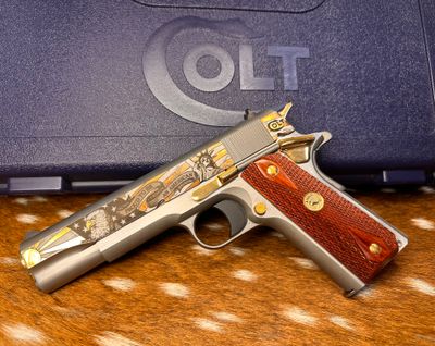 Colt Government Model .45 ACP "Saluting America's Armed Forces" America Tribute Pistol