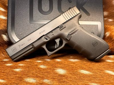 Glock 21 — Gen4 — .45 Auto — Brand New In Box Glock 21 — Gen4 — .45 Auto — Brand New In Box