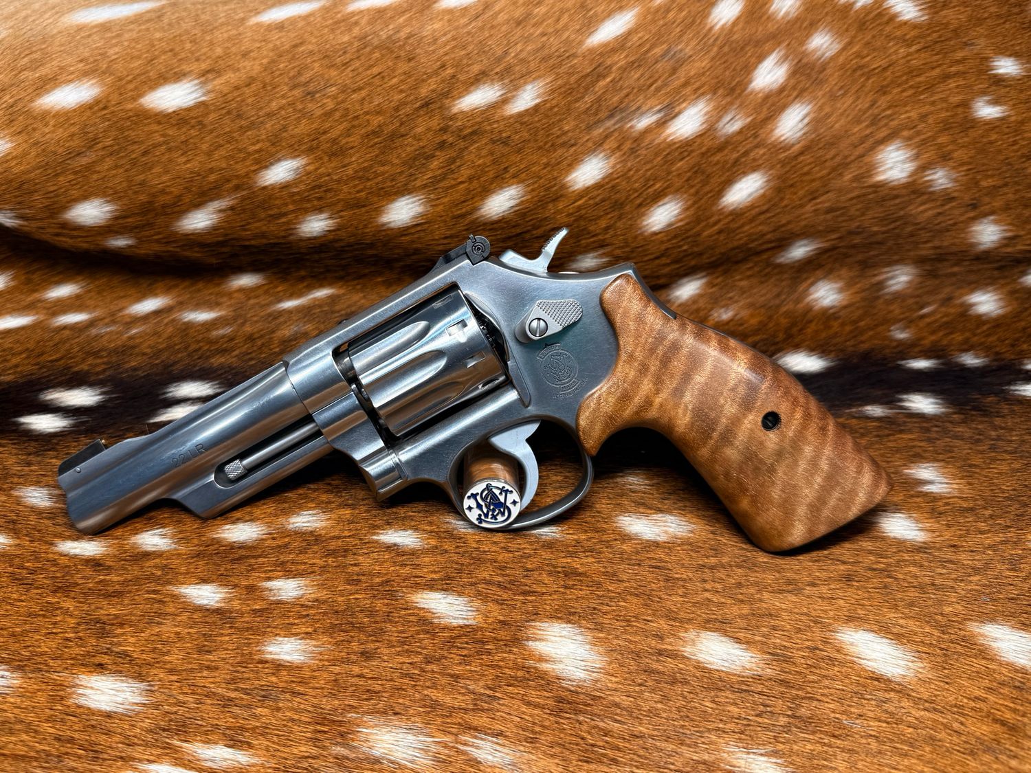 Lipsey's Exclusive Smith & Wesson Model 617-7 .22LR Mountain Gun with Action Work