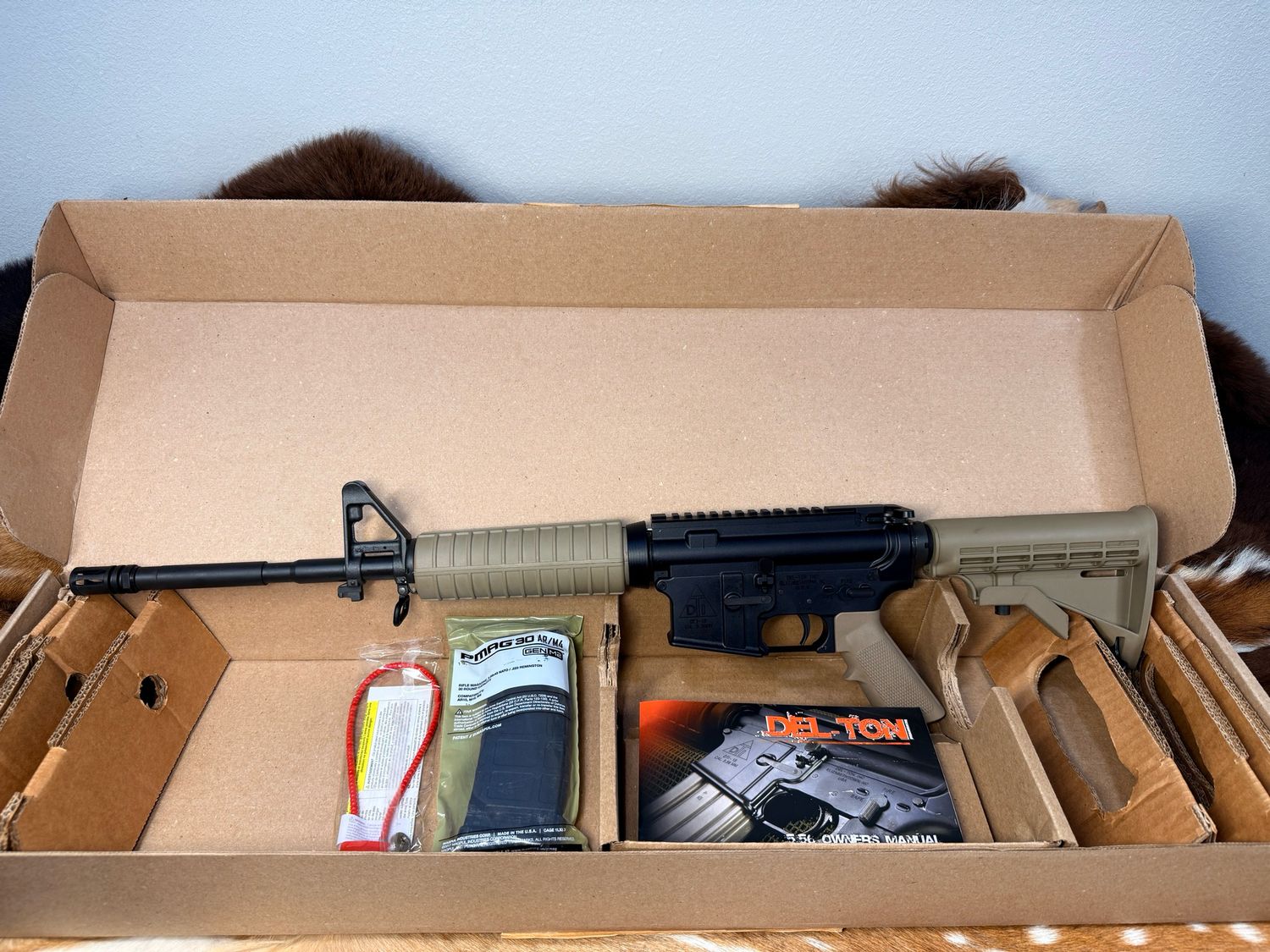 Del-Ton Echo 316 AR-15 5.56/.223 Rifle – Flat Dark Earth - Brand